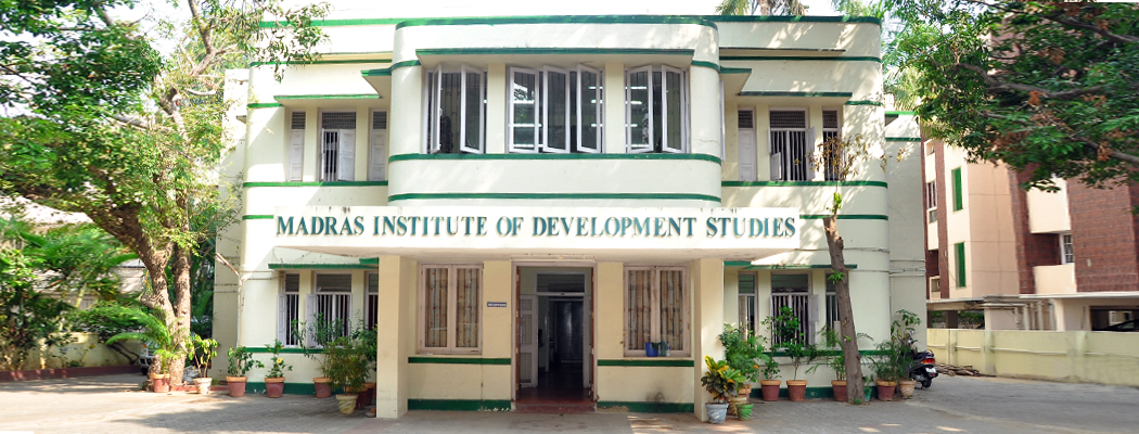 Madras Institute Of Development Studies Mids